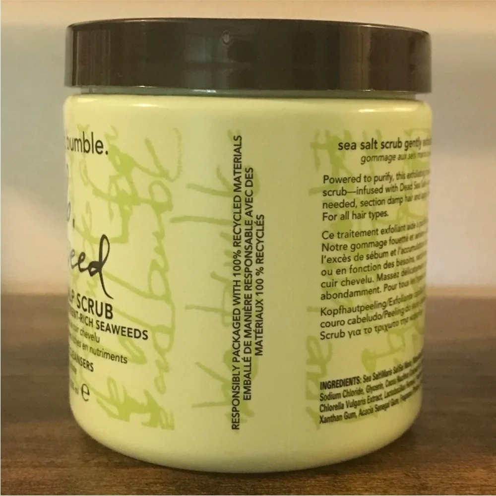 Bumble and bumble Seaweed Nourishing Whipped Scalp Scrub, 6.7 fl oz / 200 ml